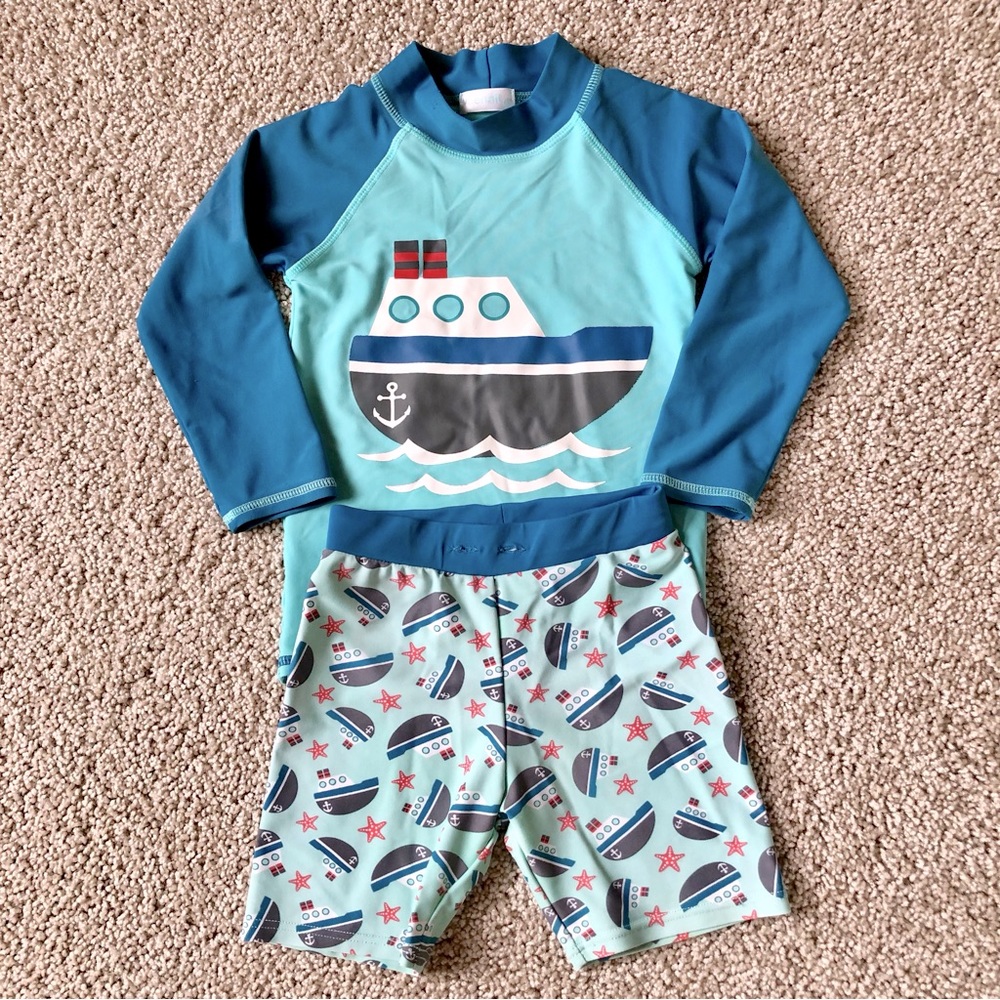 Boys Rash Guard & Shorts